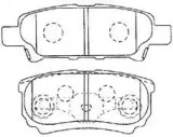 Комплект тормозных колодок AISIN D2N049